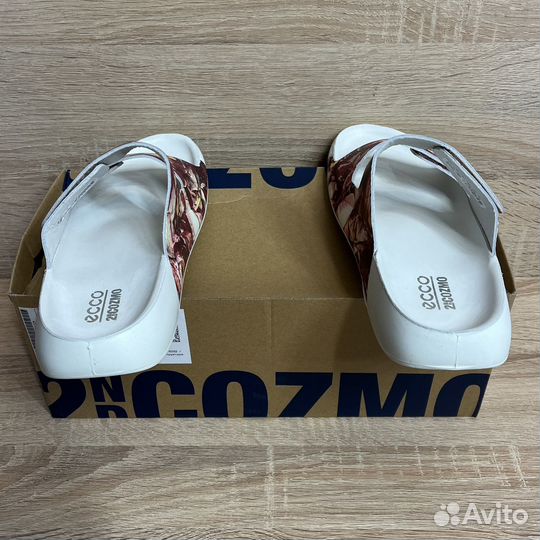 38/39/41 Новые шлёпанцы Ecco cozmo W