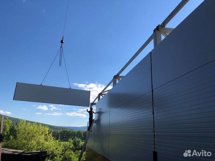 Сэндвич панели от 120м2