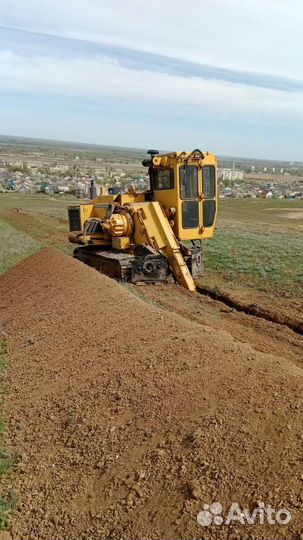 Услуги траншеекопатель траншеи под газ воду