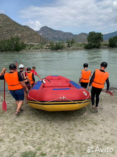 Аренда туристического снаряжения рафтов, катамаран