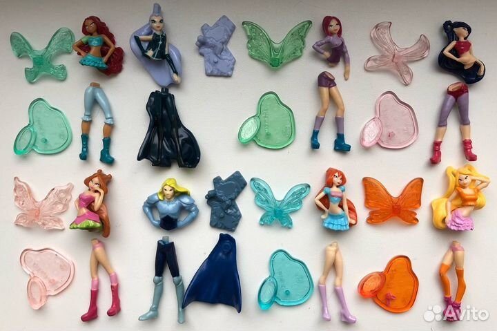 Серия киндер винкс winx club со всеми вкладышами