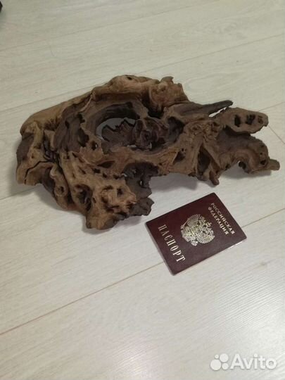 Коряга в аквариум