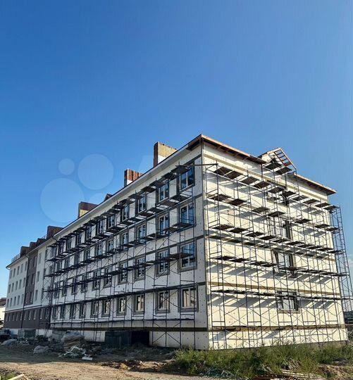 1-к. квартира, 28,7 м², 2/4 эт.