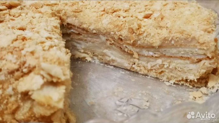 Торт домашний Наполеон (цена указана за весь торт)