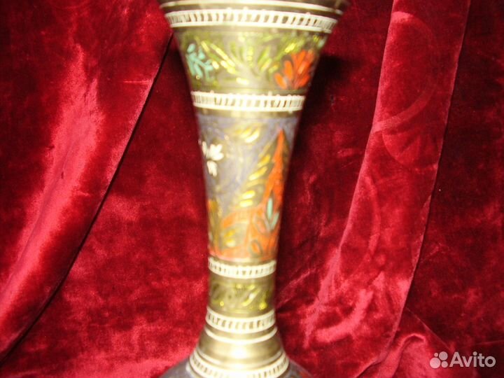 Ваза Индия латунь