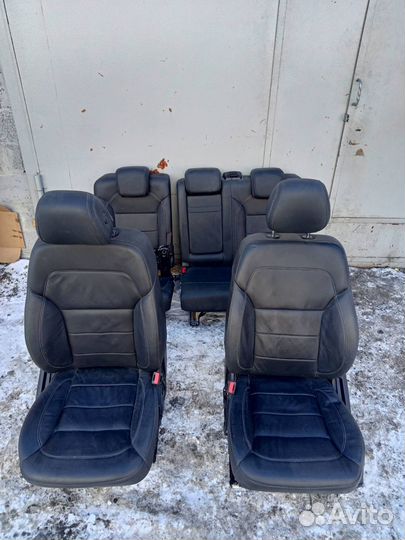 Мерседес гле 166 комплект сидений салон