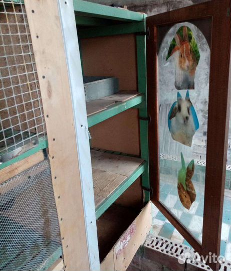 Клетки для кроликов бу
