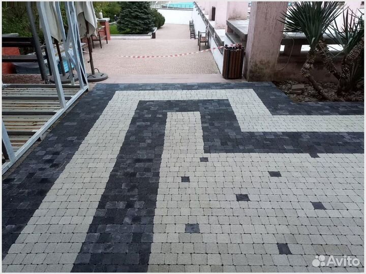 Тротуарная плитка вибропресс от 120 м2