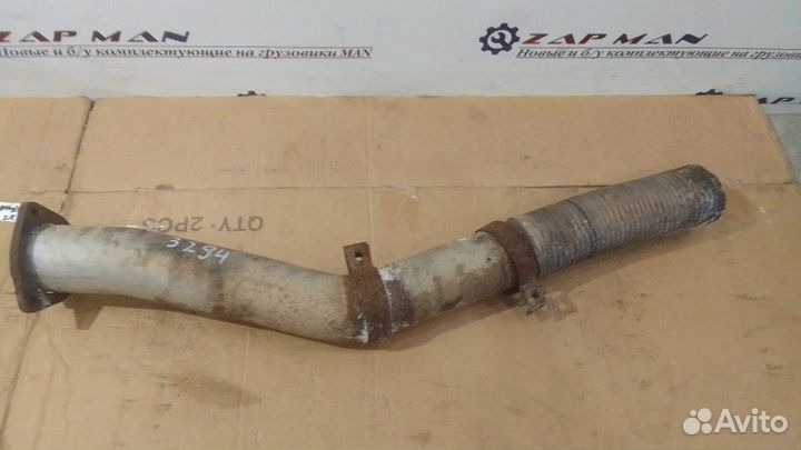 Выпускной трубопровод Man Tga