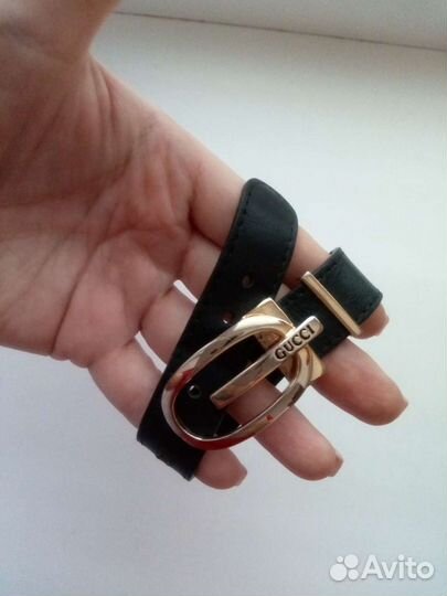 Браслет нат.кожа