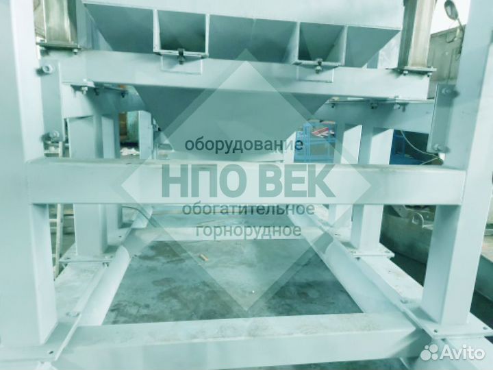 Промывочный прибор на базе грохота гит 42