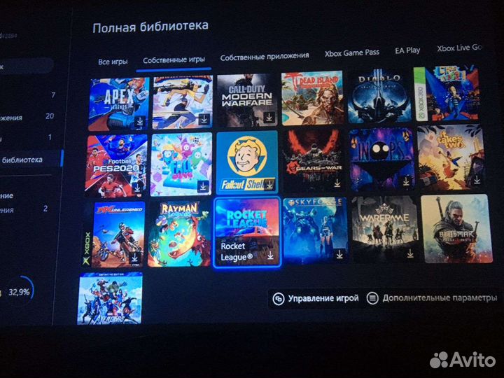 Xbox One s 1tb с играми