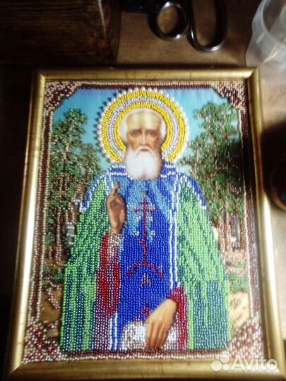 Икона бисером