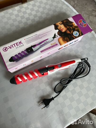 Плойка спиральная vitek VT-5322