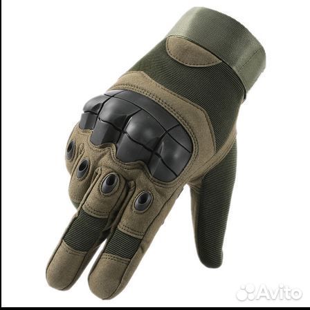 Перчатки тактические с пальцами