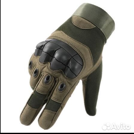 Перчатки тактические с пальцами
