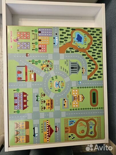 Детский столик-песочница