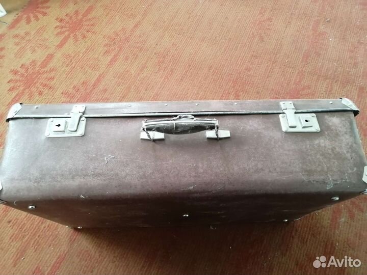 Кожаный чемодан СССР