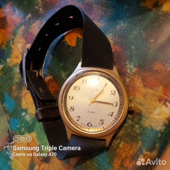 Часы Луч СССР Аu