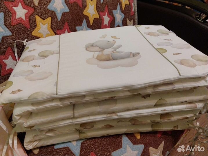 Бортики в детскую кроватку