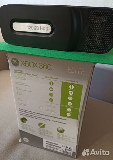 Xbox 360 Elite. Комплект 