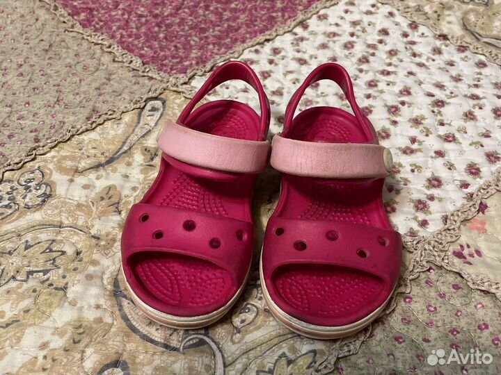 Сандалии crocs c7 для девочки