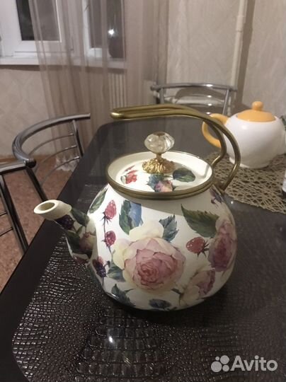 Чайник эмалированный