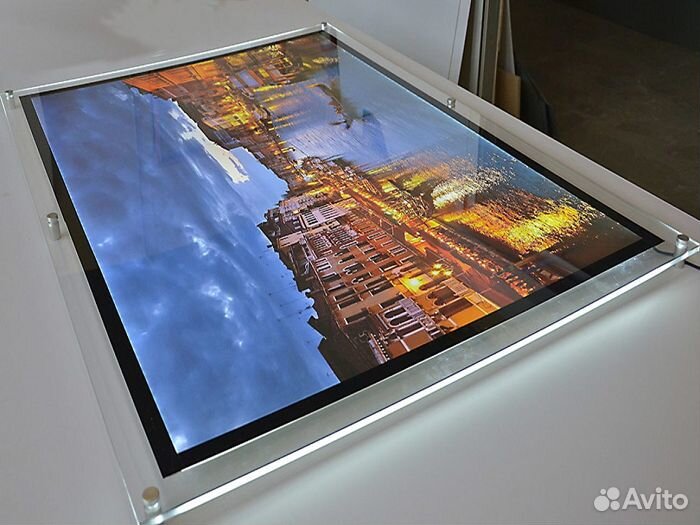 Световая панель (Лайтбокс) Crystal, А1, подвесная