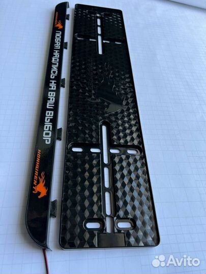 Рамка для номеров с LED подсветкой