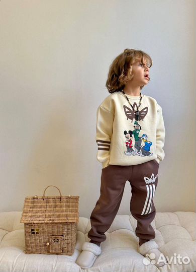 Спортивный костюм с начесом 116 128