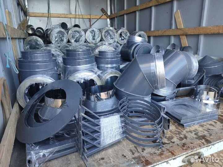 Труба для дымохода сендвич 150 нержавейка