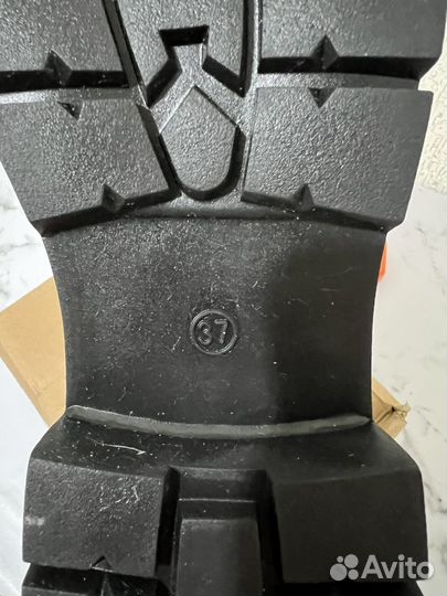 Ботинки демисезонные на платформе берцы