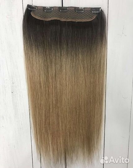 Натуральные накладные волосы