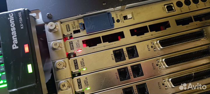 Цифровая гибридная IP-атс Panasonic KX-TDA100