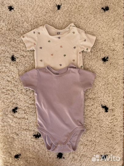 Боди с коротким рукавом H&M