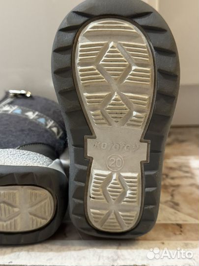 Валенки котофей 20 размер