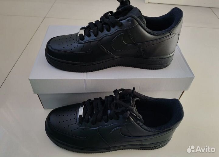 Nike air force 1 low black Оригинал