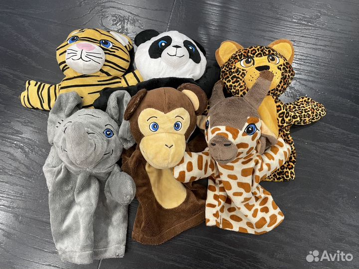 Игрушки на руку кукольный театр