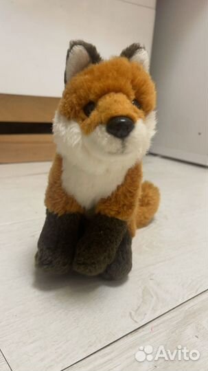 Рыжая лисичка игрушка