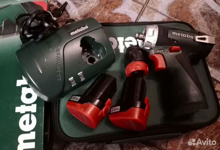 Дрель шуруповерт Metabo powerMaxx BS Quick