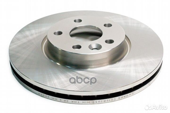 Диск тормозной передний, land rover C210R2052 C