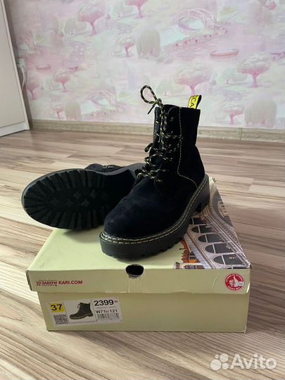 Ботинки женские 37 размер бу