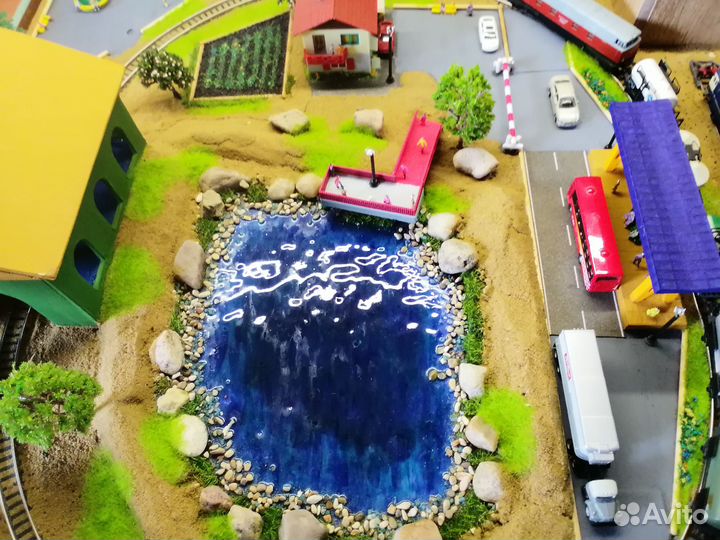 Макет железной дороги 1 160 N масштаб