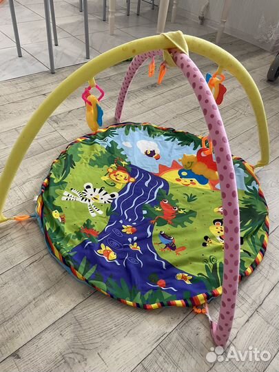 Развивающий коврик и мобиль