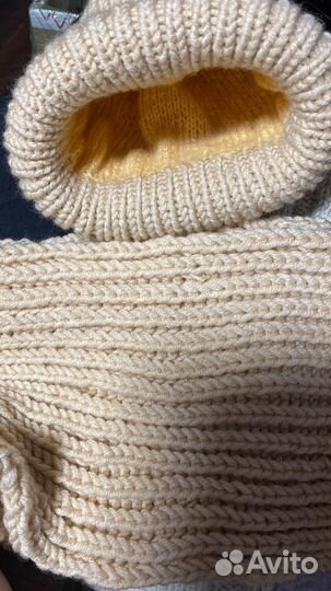 Шапка и снуд женский