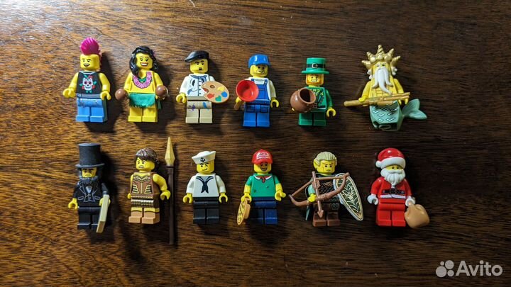 Lego минифигурки 1-12 серия