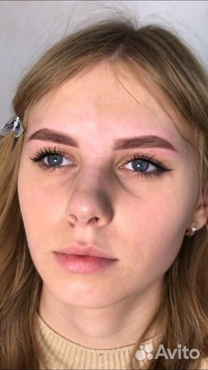 Оформление бровей