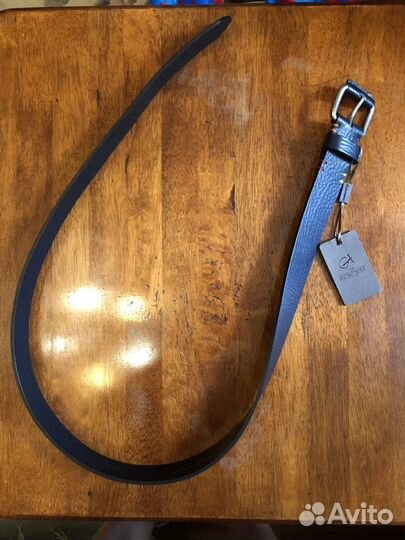 Мужской кожаный ремень бренд Гуальтеро Италия