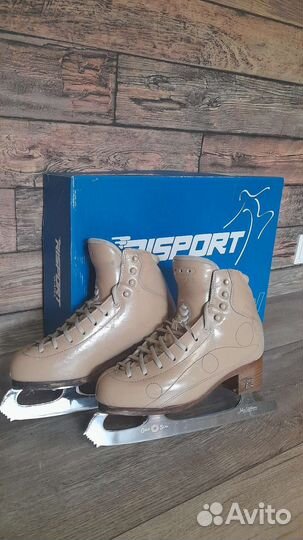 Коньки Risport royal super 25,0 лезвия Gold Seal