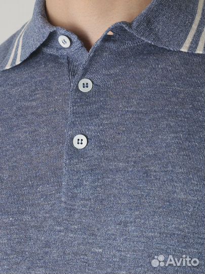 Поло льняное Brunello Cucinelli